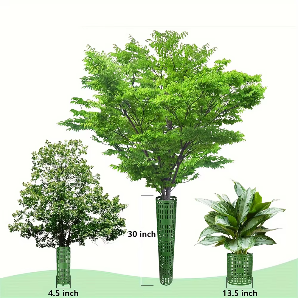 Protecteur de tronc d'arbre redimensionnable pour les arbres ou les plantes de différentes tailles empêchant les