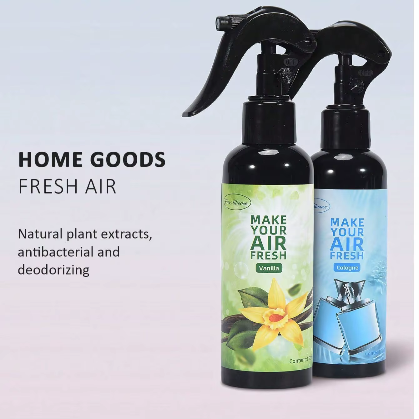 1pc Spray d'aromathérapie aux extraits de plantes