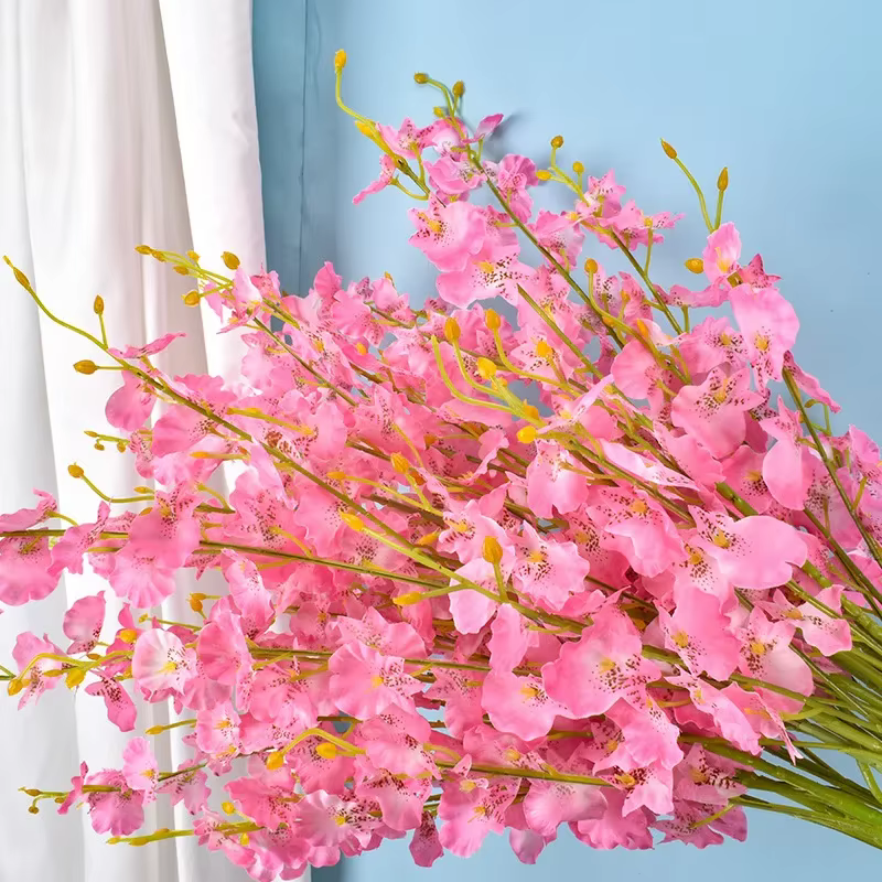 Orchidées artificielles dansantes à 5 fourchettes