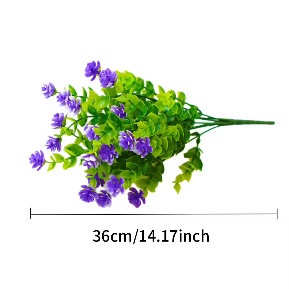Fleurs artificielles pour décoration de jardin