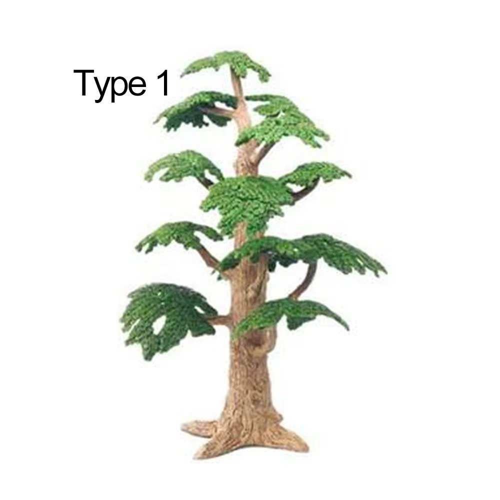Cadeaux Décoration de jardin Micro-paysage Plantes de la période jurassique Modèle de scène de bosquet