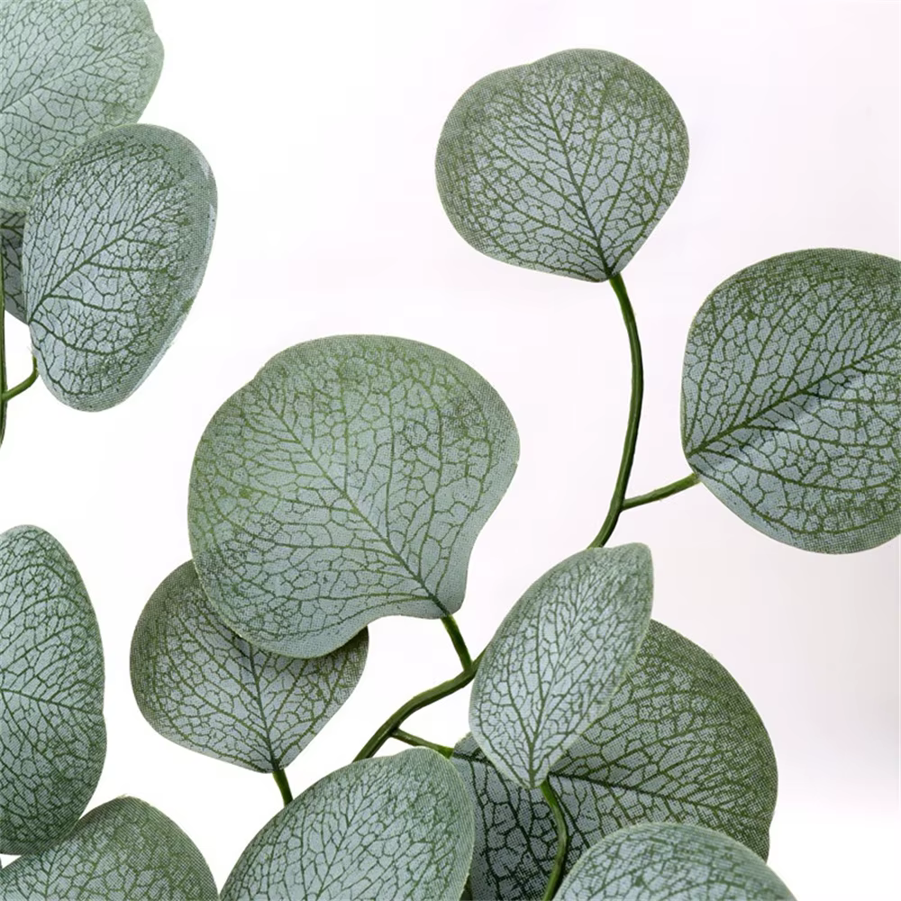 Plantes Artificielles Feuilles D'eucalyptus En Plastique