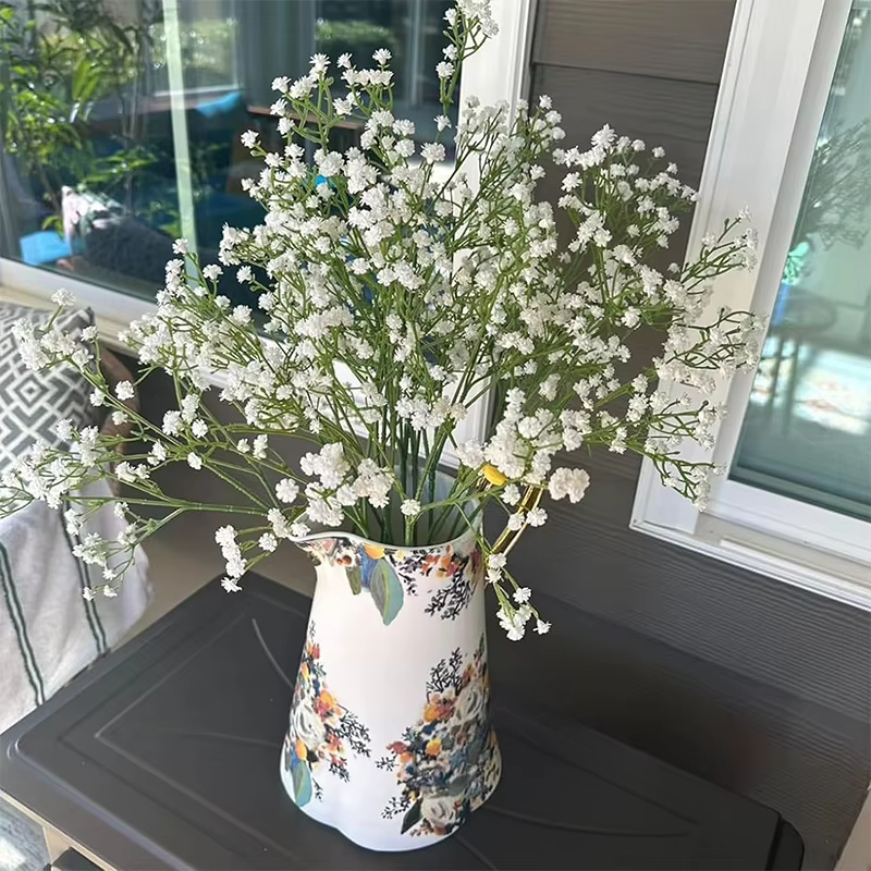 Bouquet de fleurs artificielles Gypsophila