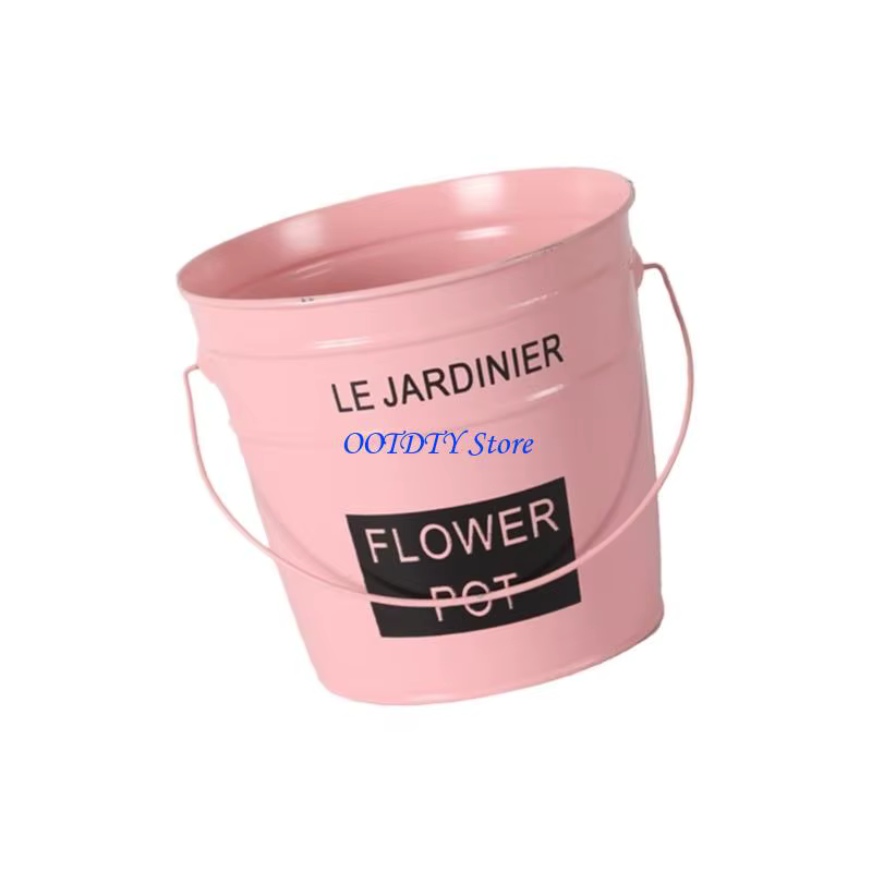 367A fer planteur remplacement ferme Vase seau fleur support seau remplacement