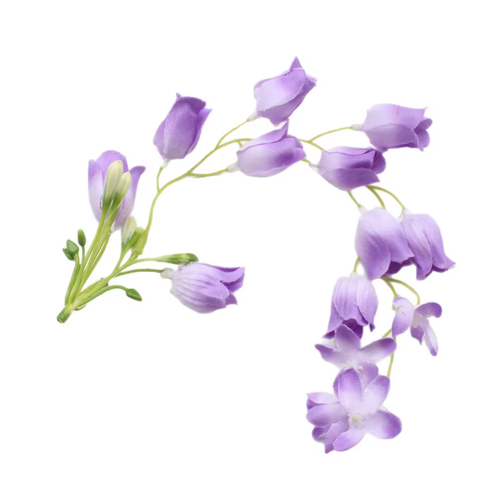 Lot de 10 fleurs artificielles de muguet