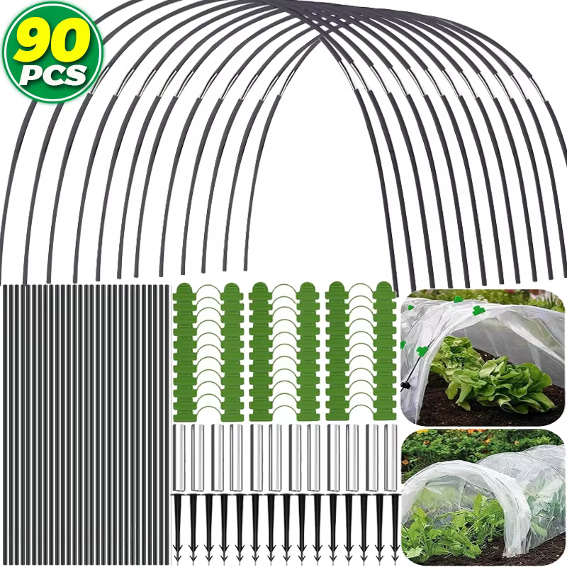 Kits de cerceaux de jardin pour tunnel en filet