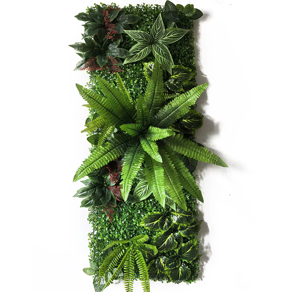 Nouveau panneau mural en herbe artificielle de 40 cm * 120 cm