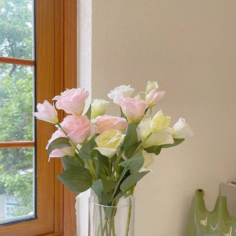 Fausses fleurs artificielles Lisianthus