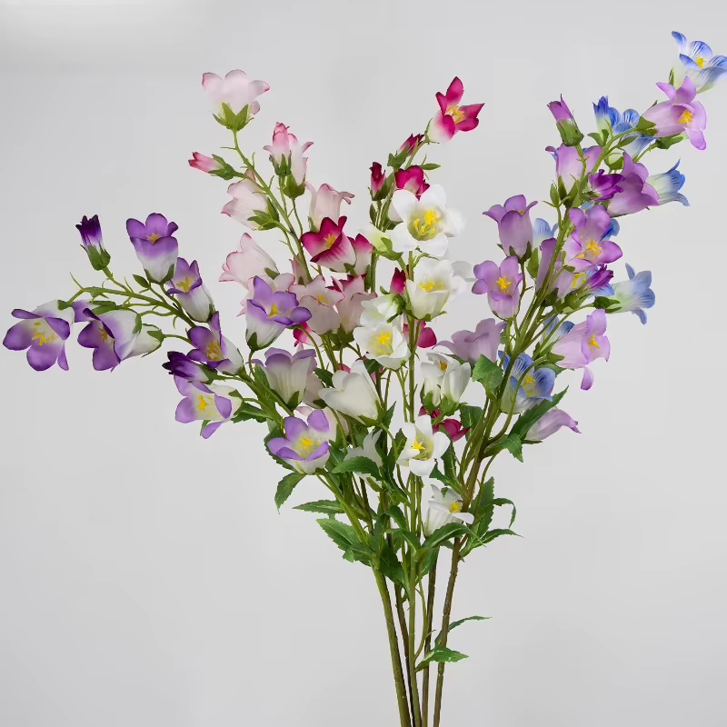 12 pièces de fleurs artificielles en soie