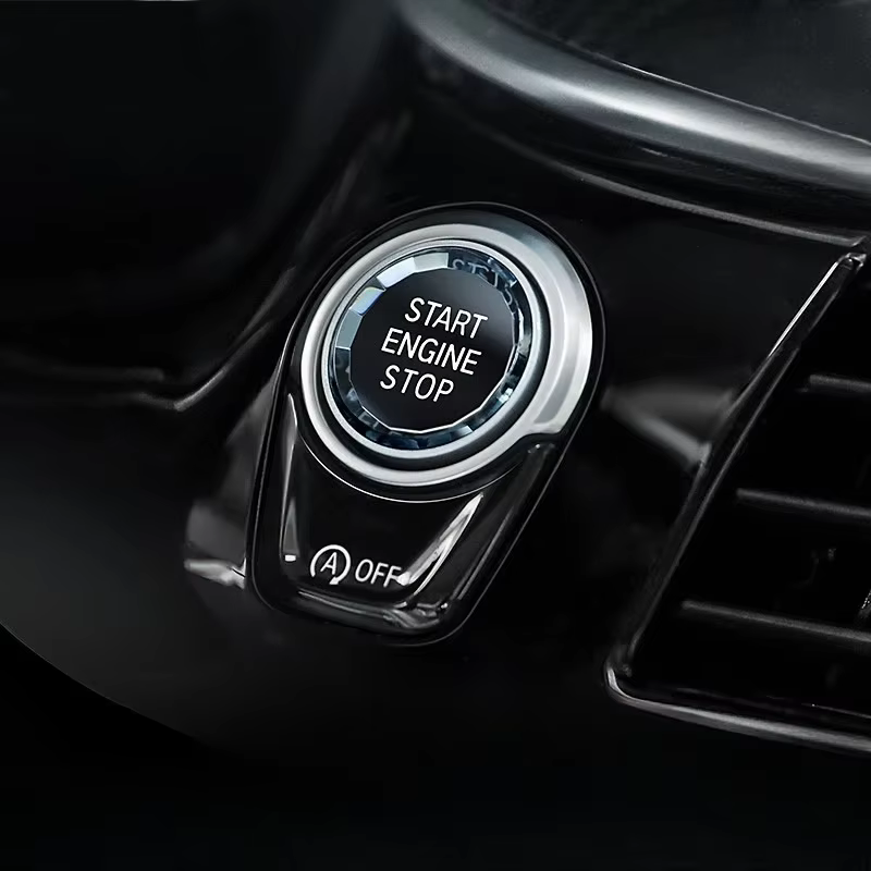 Bouton de Démarrage et d'Arrêt du Moteur, Accessoires de Remplacement pour BMW bronchX5, E70, X6, E71, Z4, E89, Série 1, 3, 5, E90, E91, E92, E60