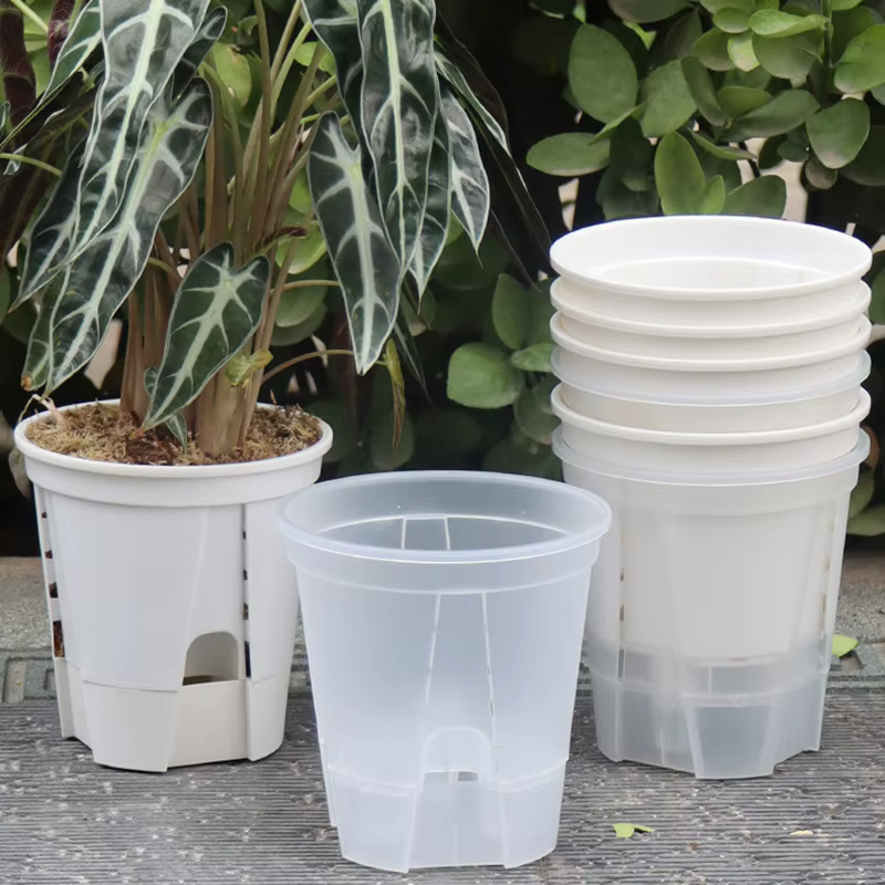 Pot de fleurs de stockage d'eau