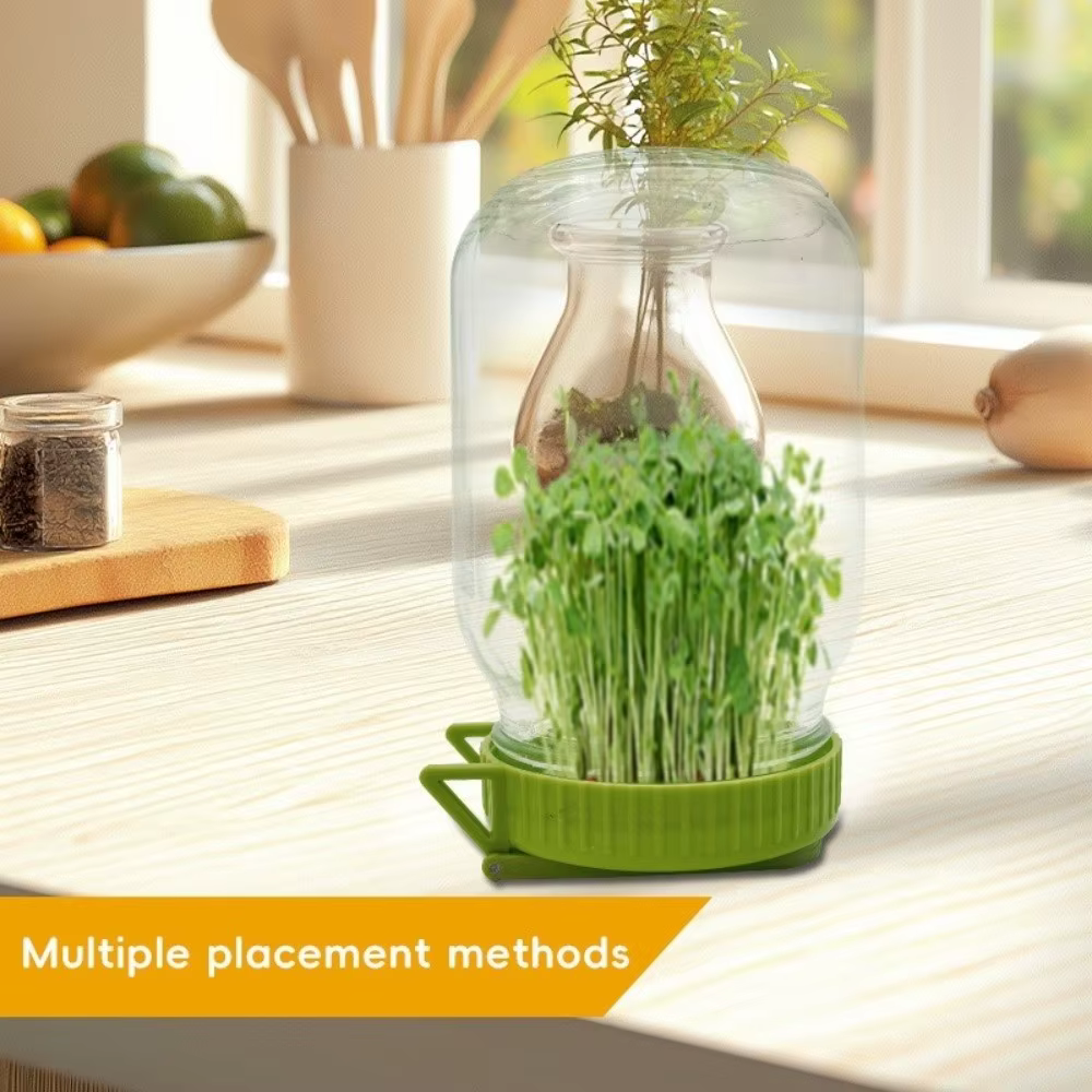 Nouveau Kit de Germination des Graines avec Support et Couvercles en Plastique