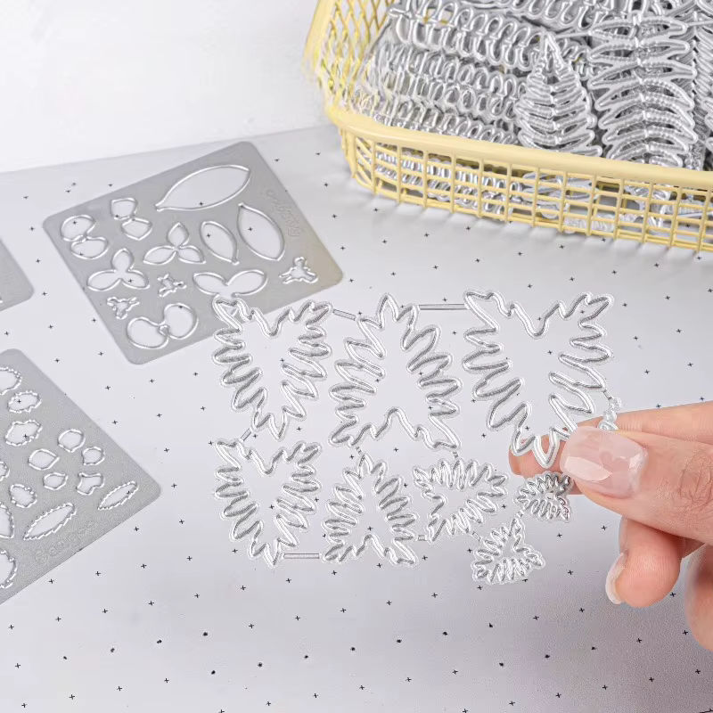 Simulation Miniature plante feuille/pétale polymère argile Cutter bricolage maison de poupée Mini