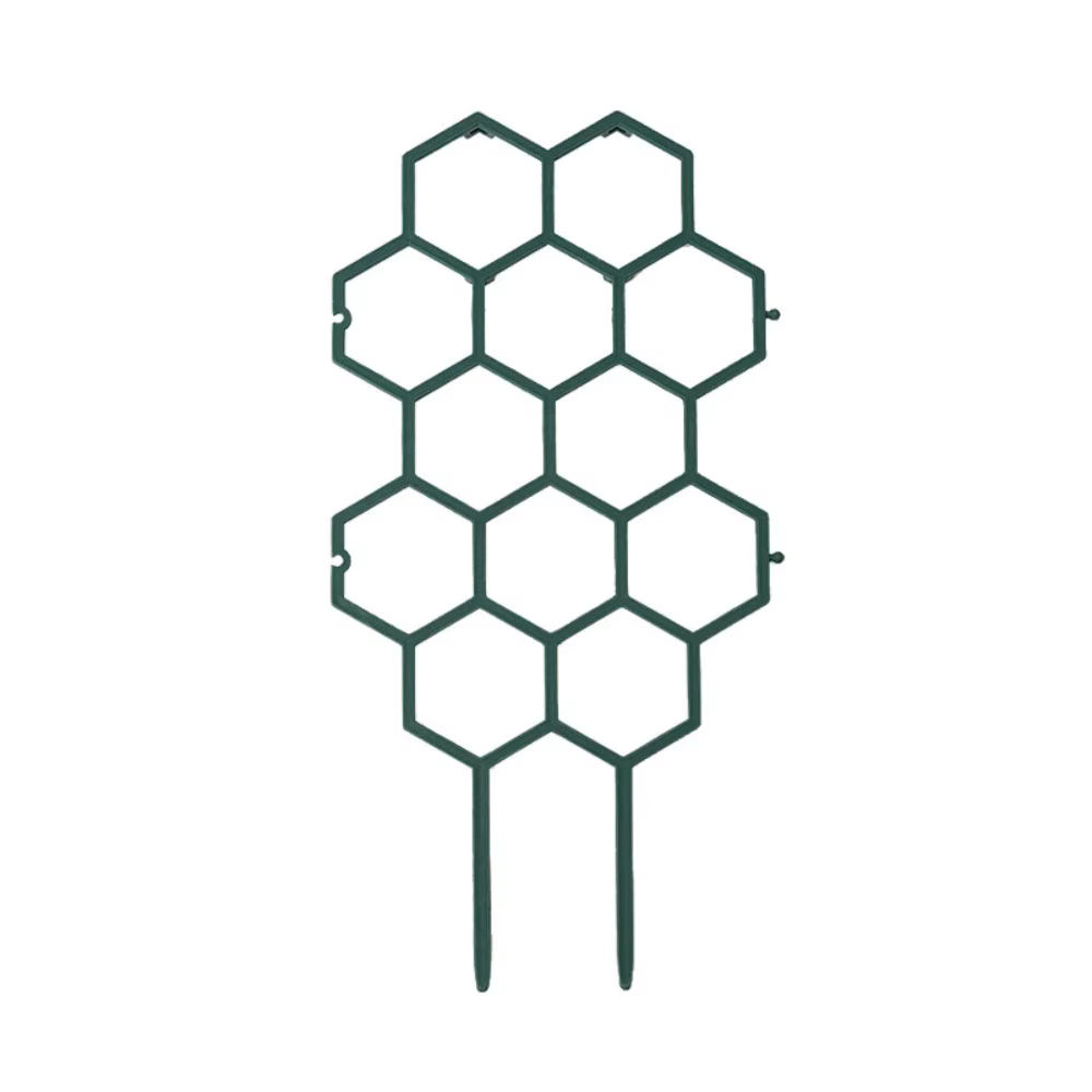 Support de plantes en nid d'abeille, treillis empilable coupe-vent, durable, facile à utiliser, cadre de jardinage pour plantes grimpantes