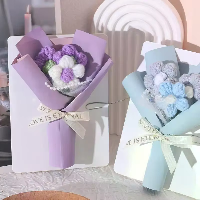 Bouquets de fleurs créatifs en trois dimensions