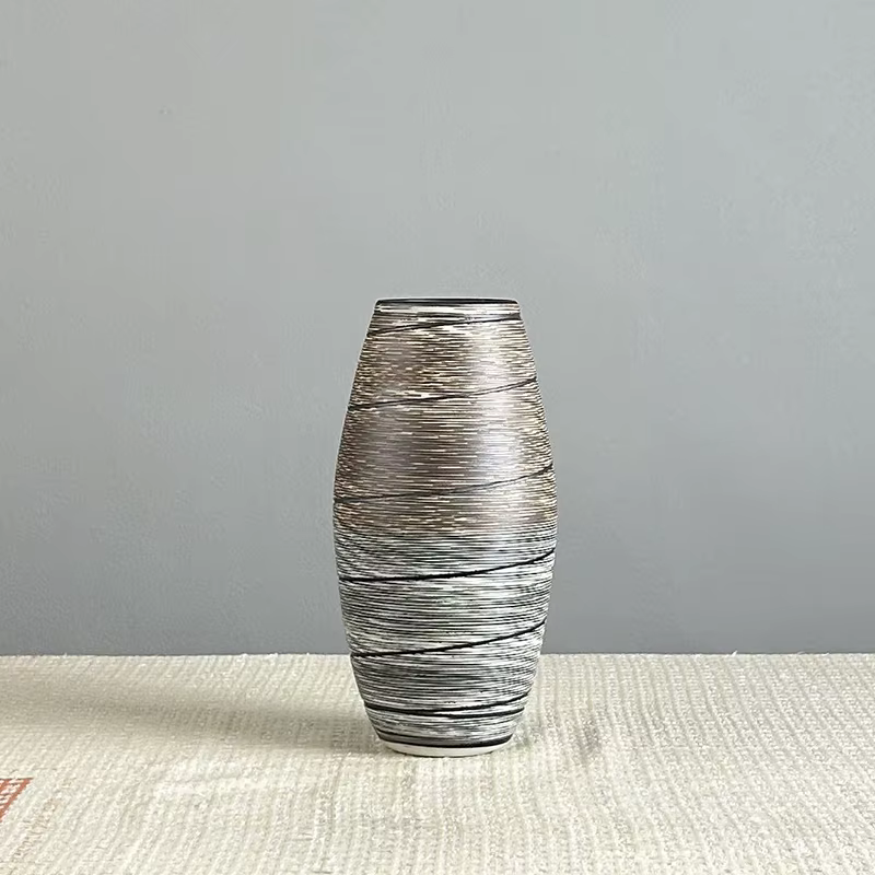 Vase à fleurs en céramique de luxe pour salon