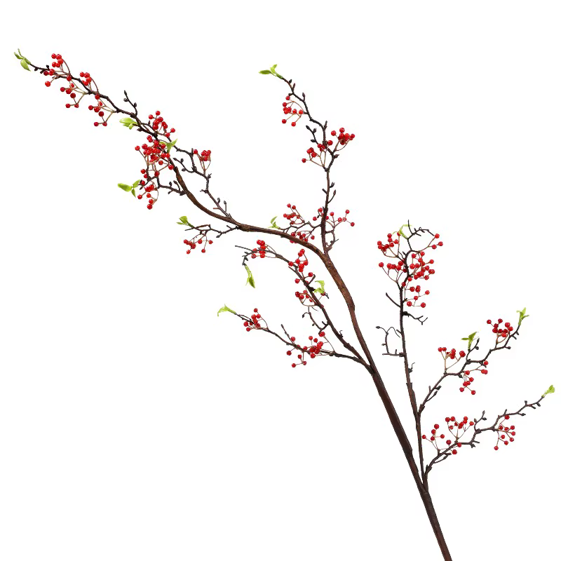 Plante artificielle en plastique de fruits de Zanthoxylum Bungeanum