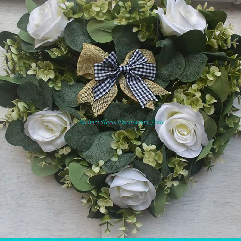 H7BF – guirlande mariage en forme cœur
