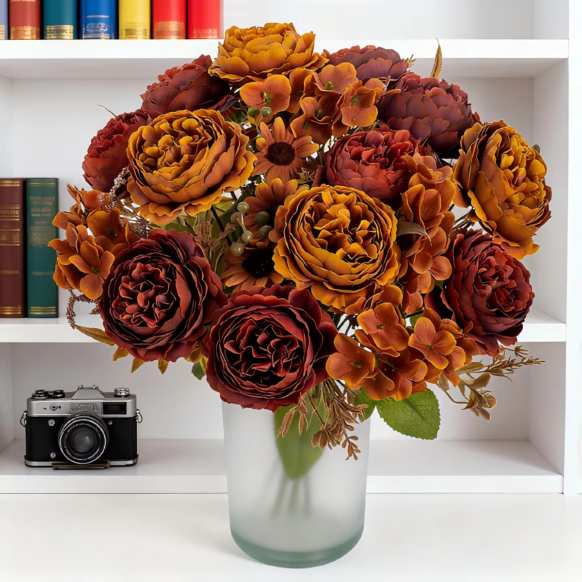 Fleurs artificielles en soie