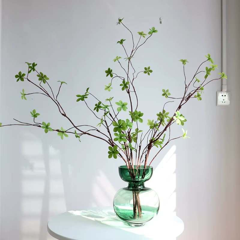 3 pièces de plantes artificielles en soie
