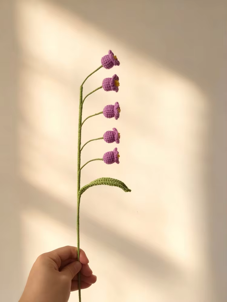 Linglan-Bouquet de Fleurs Artificielles Fait à la Main