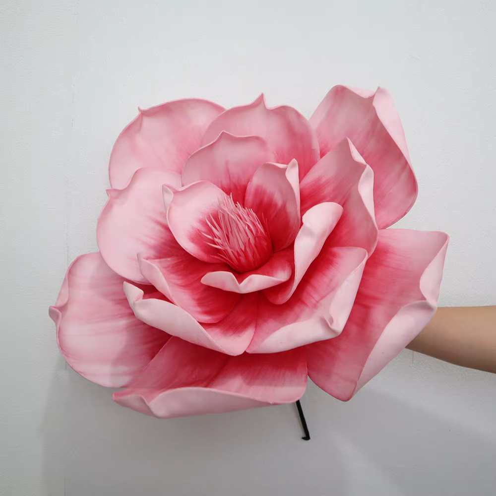 Fleur de Magnolia simulée 3D à grande échelle 30/50CM