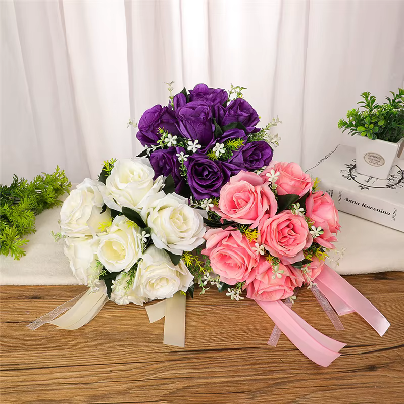Bouquet de Fleurs Artificielles pour Patients