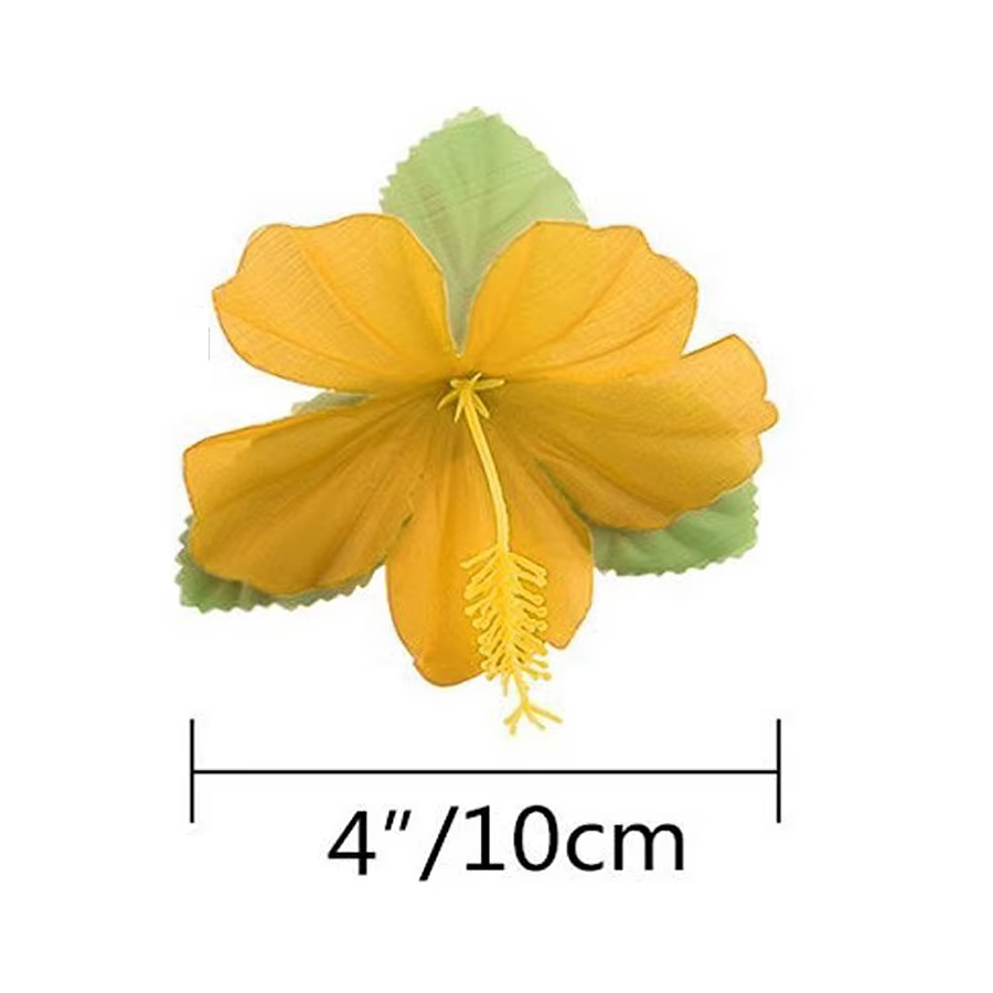 Fleurs d'hibiscus artificielles