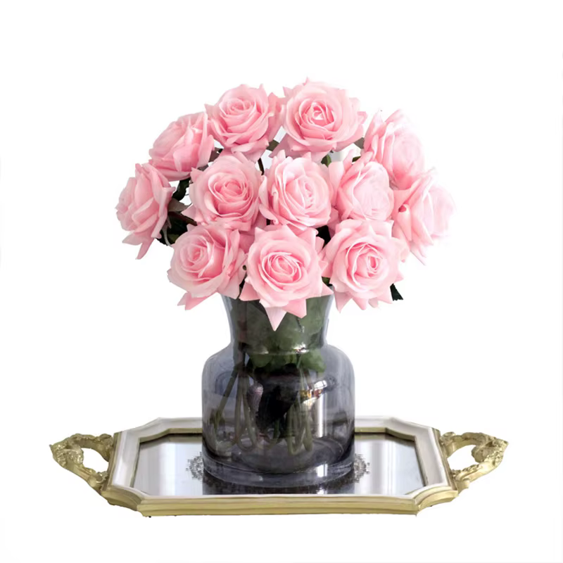 15 pièces de fleurs artificielles