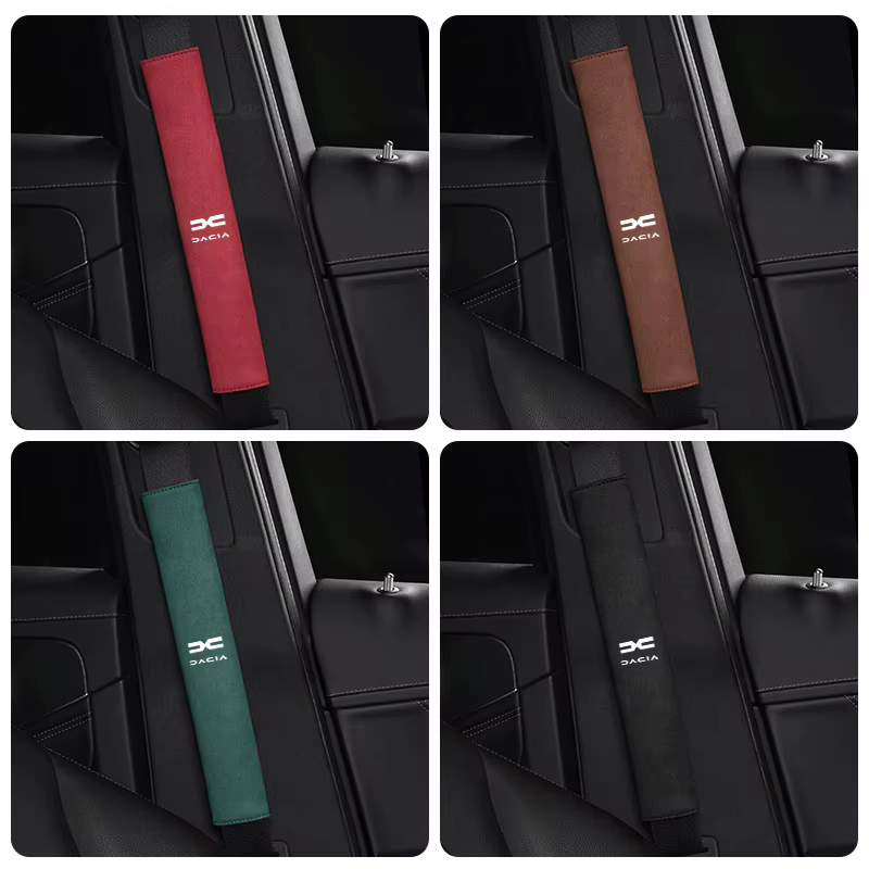 Ensemble de protection des ceintures de sécurité pour voiture, accessoires intérieurs pour Dacia Duster Logan Sandero Stepway Dokker Lodgy MCV Spring