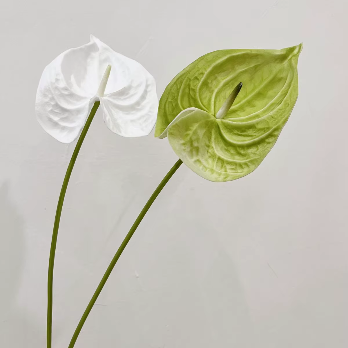 Plante artificielle Anthurium Peace Lily de haute qualité de 22
