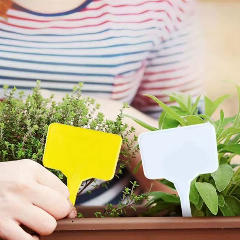 Étiquettes pour plantes de jardin