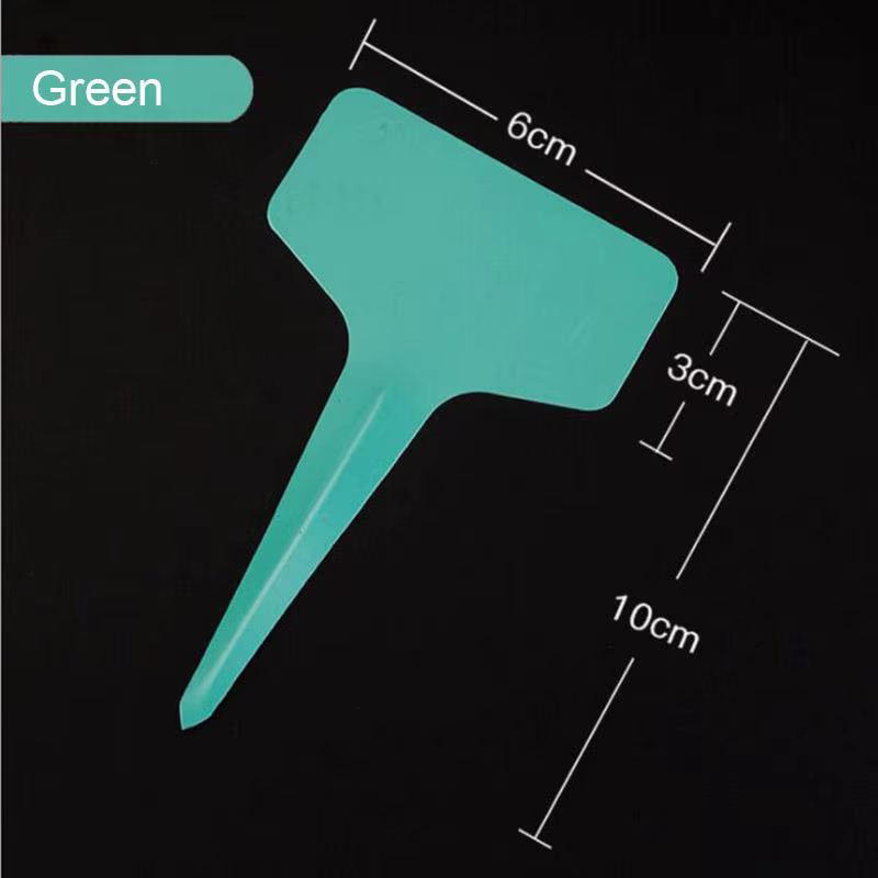 Étiquette en plastique pour fleurs de jardin