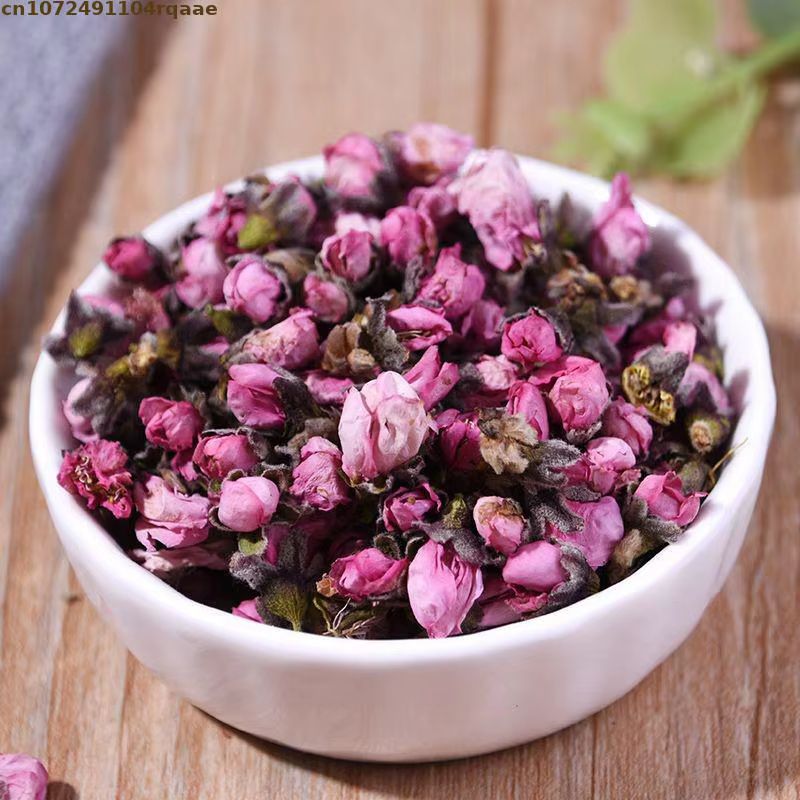 Pétales de fleurs séchées de fleurs de pêche naturelles
