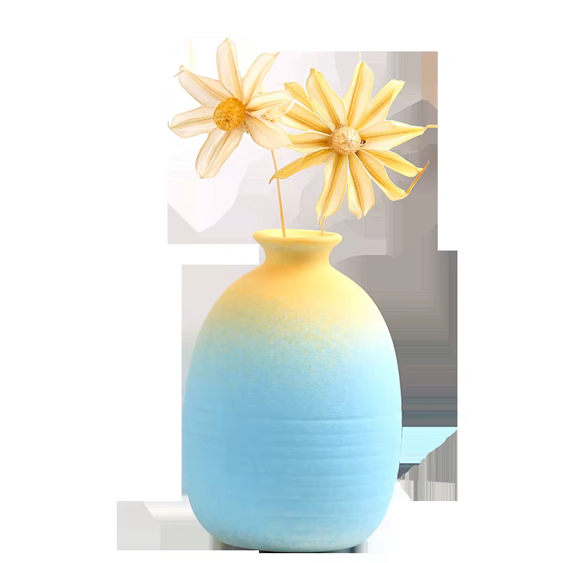 Mini Vase en céramique dégradé givré