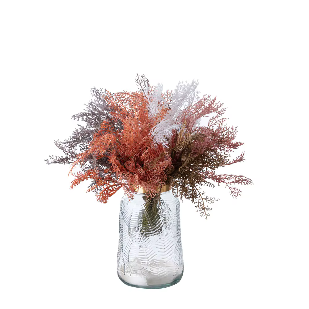 Plante de feuille de fougère artificielle de 11.42 pouces