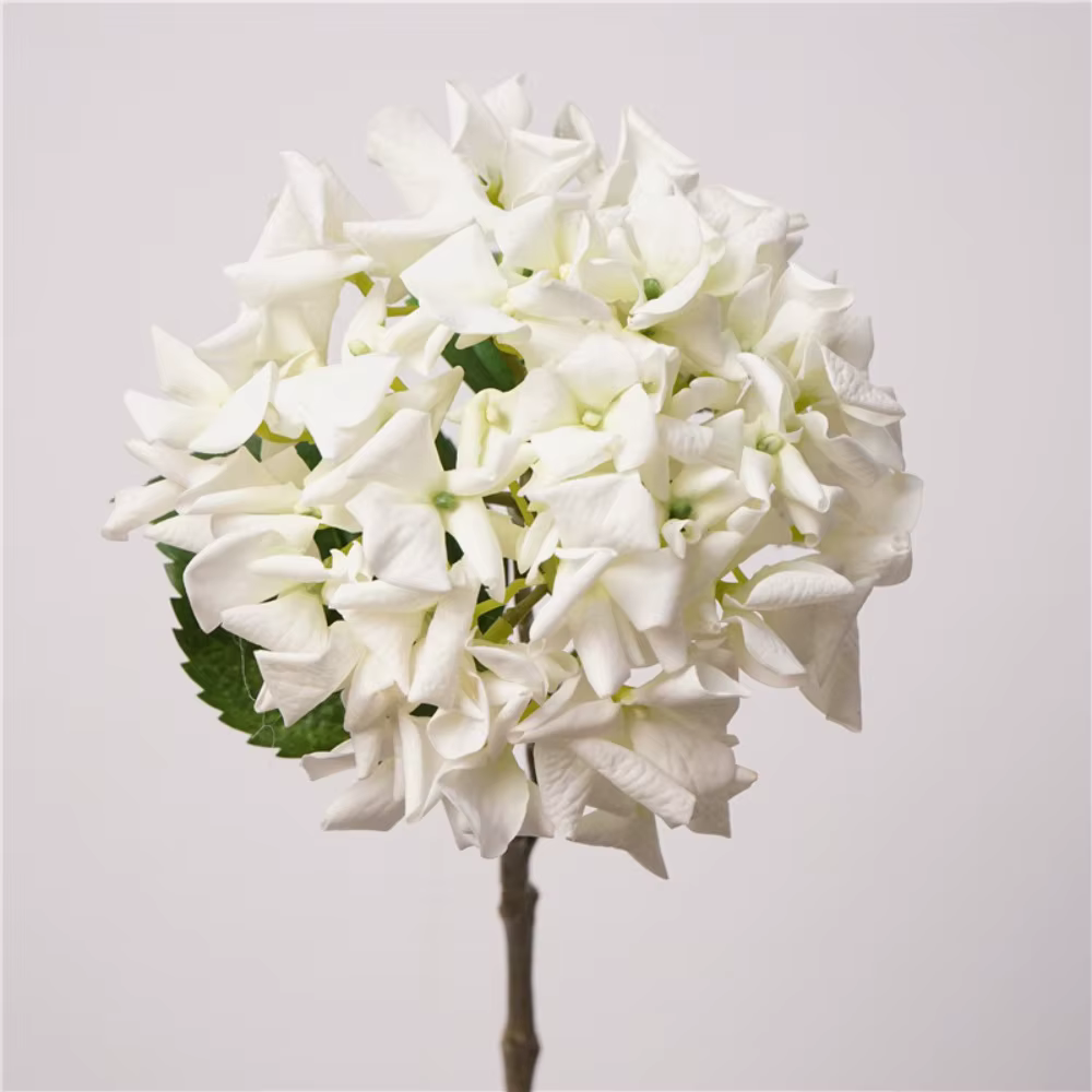 Hydrangeas artificiels hydratants au toucher réel