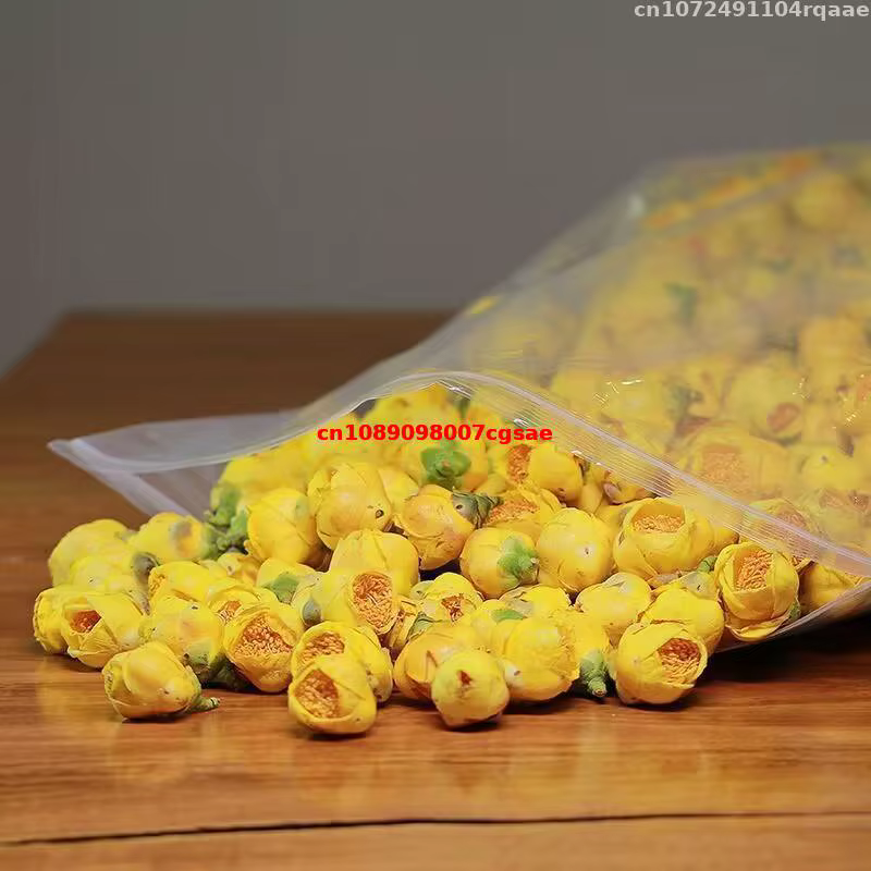 Fleur de Camélia Dorée Séchée Naturelle Petelotii (merr.) Fleurs séchées Sealy pour savon