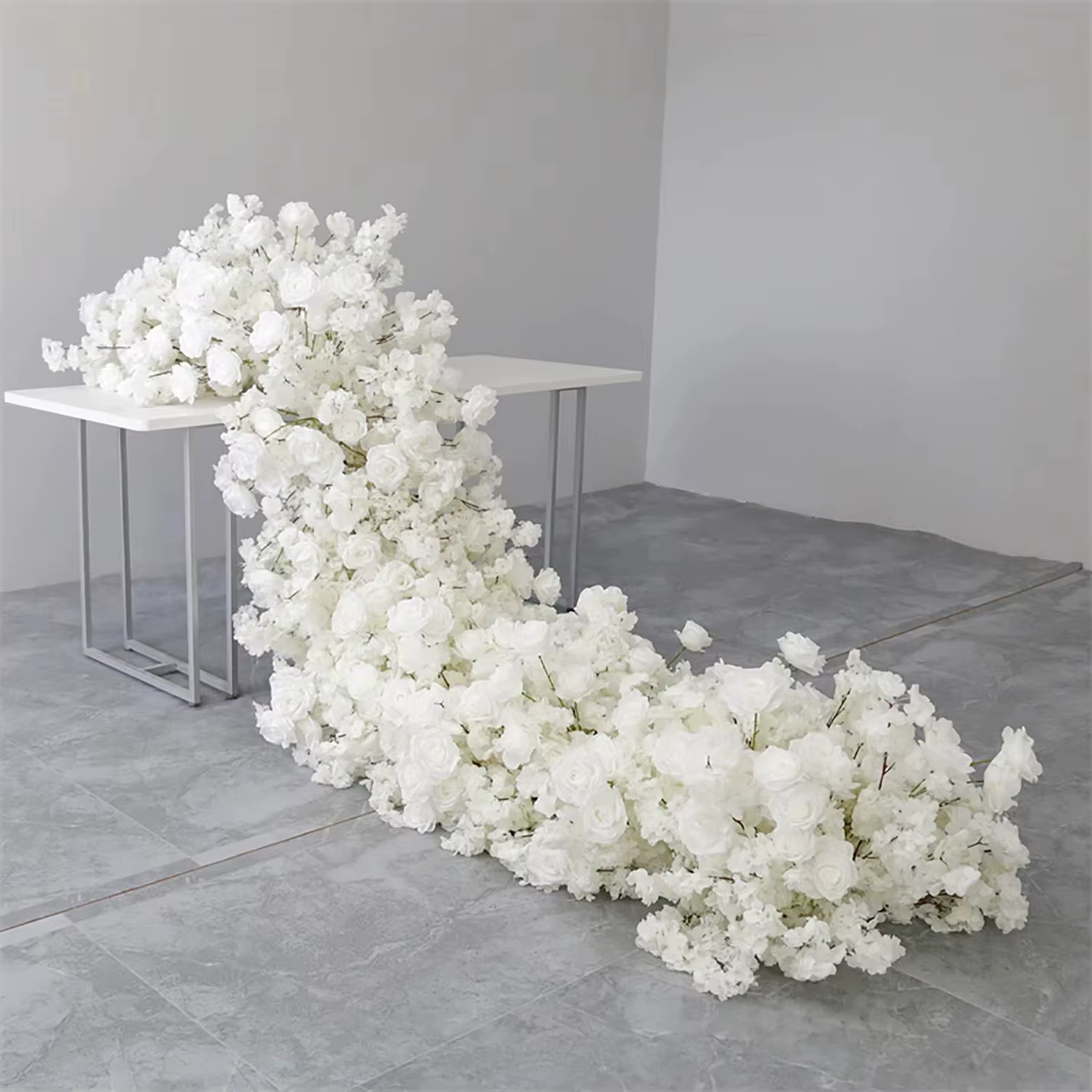 UFlower 200 cm fleur de cerisier artificielle