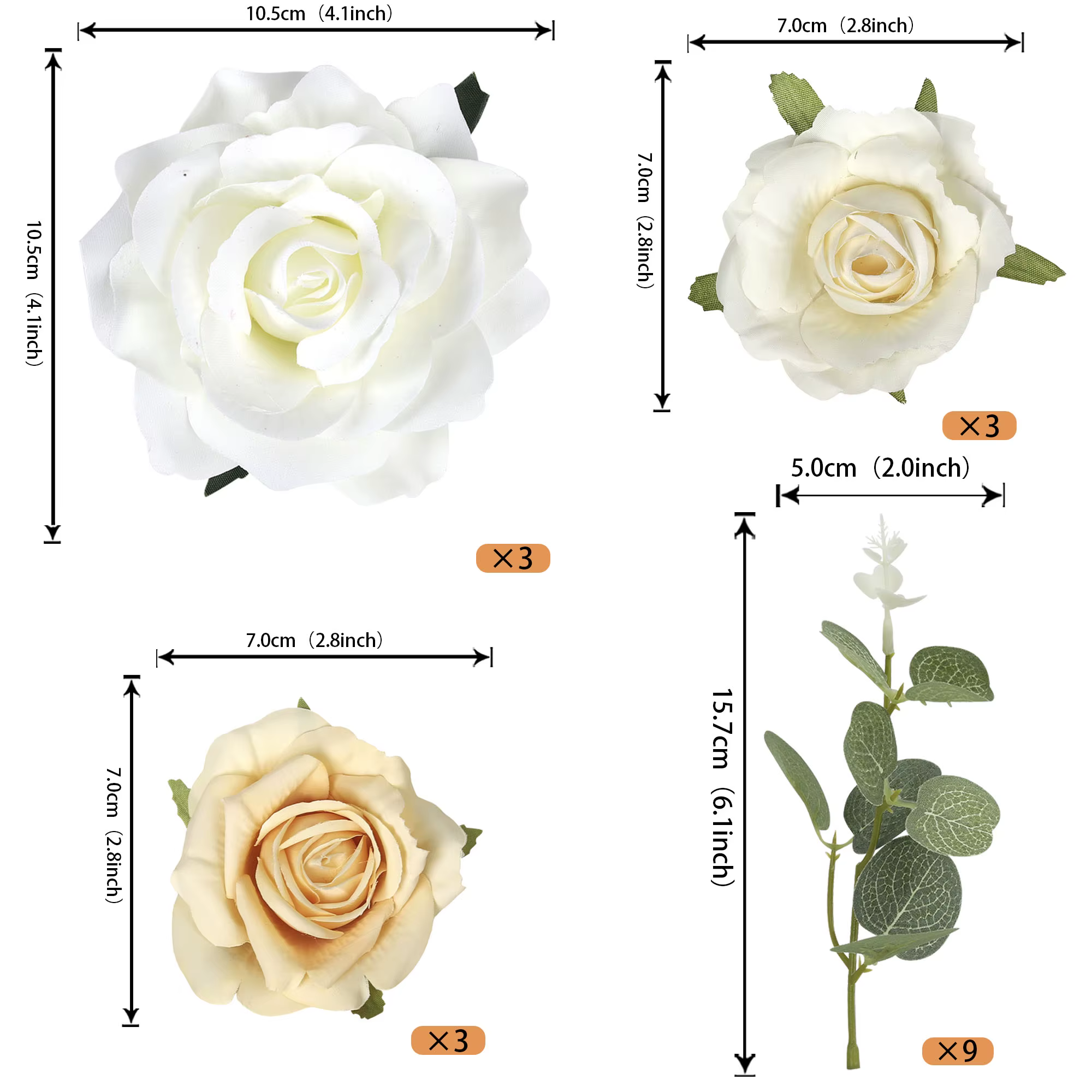 Décoration de gâteau bohème avec des fleurs blanches