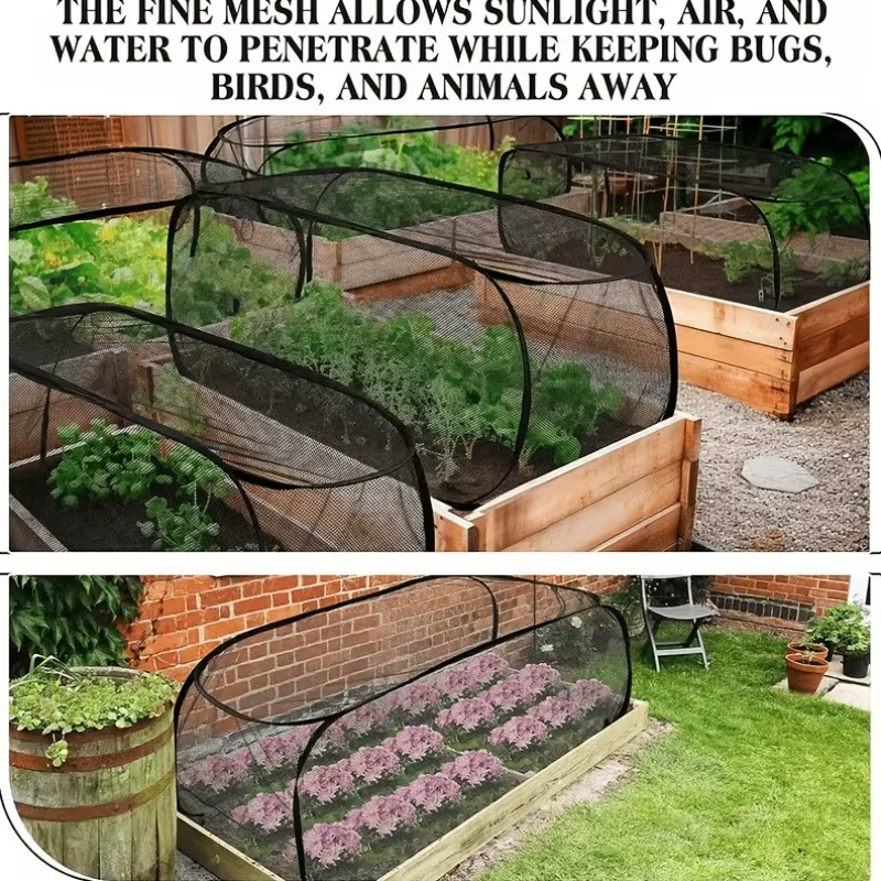 1 ensemble de couvertures pliables pour la protection des plantes