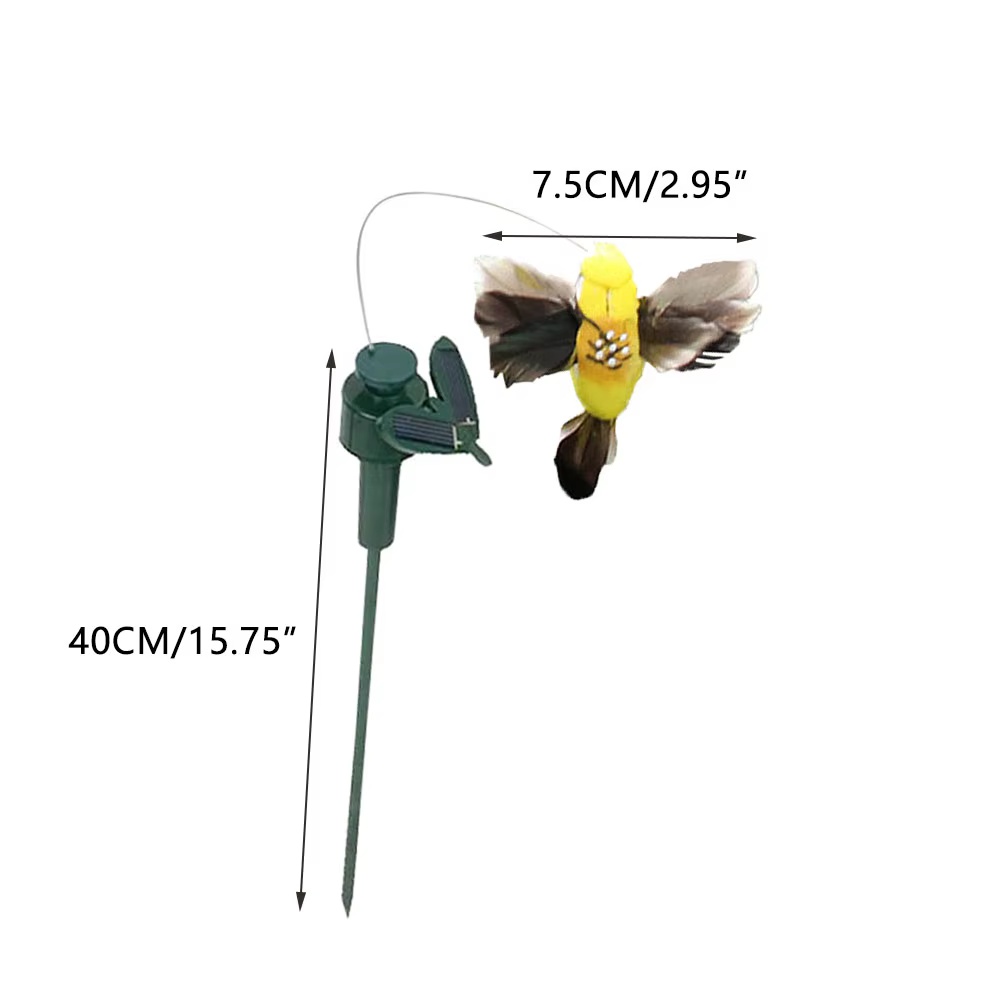 Colibri flottant solaire