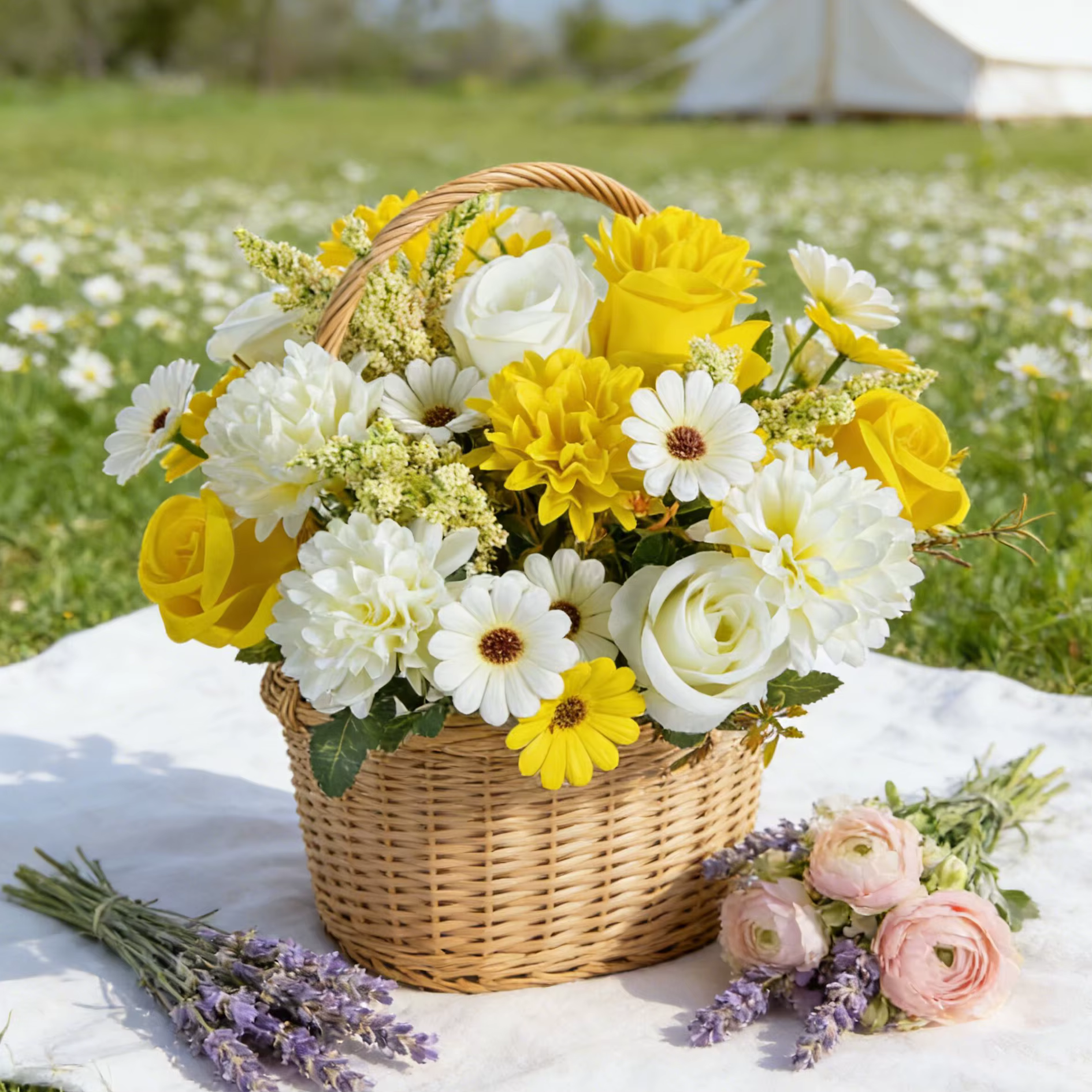 Bouquets de roses artificielles pour mariage