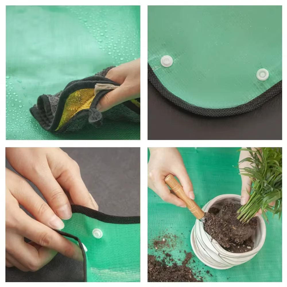 Tapis de plantation pliable 50cm-66cm-75cm pour jardinage