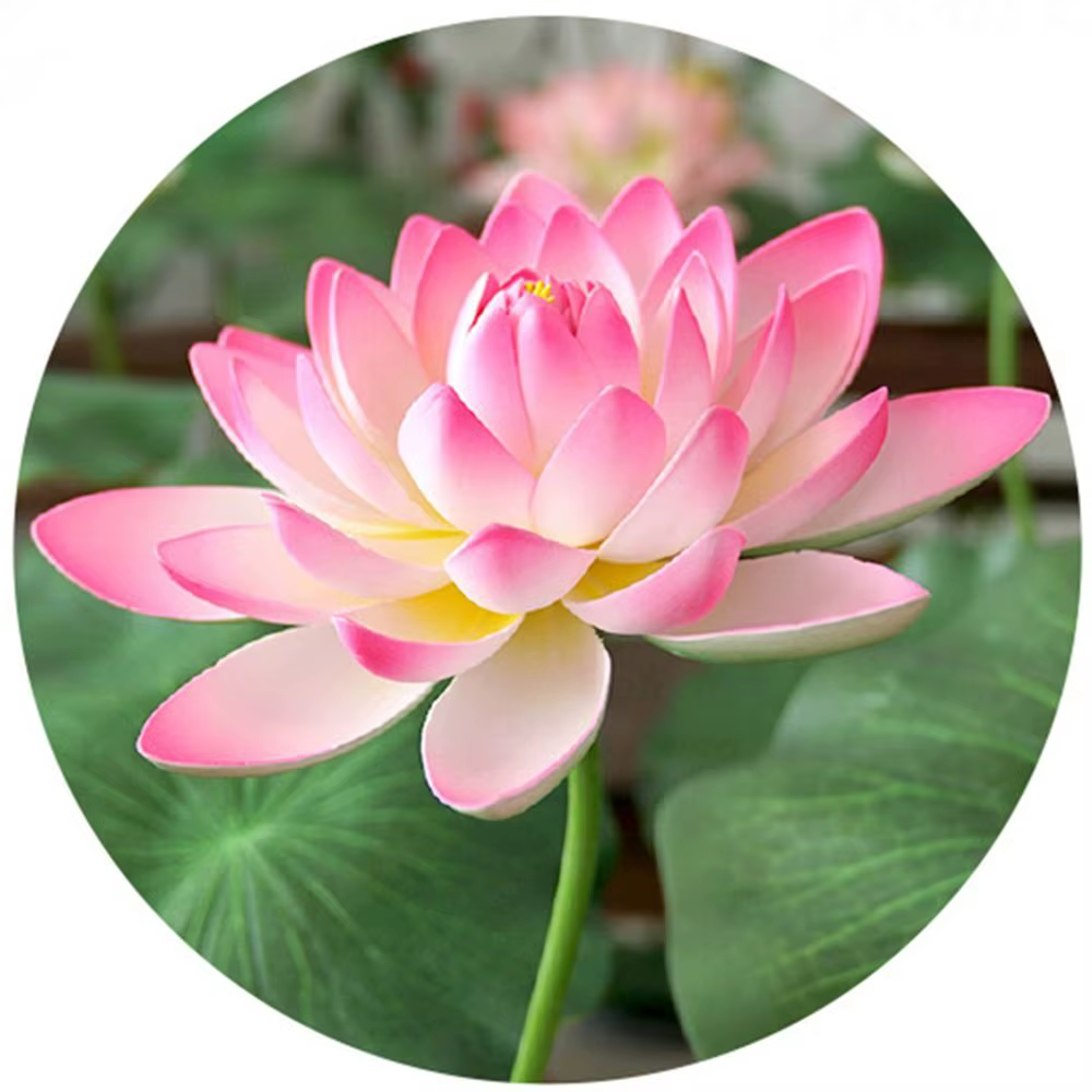 Fleur artificielle paysagère artistique