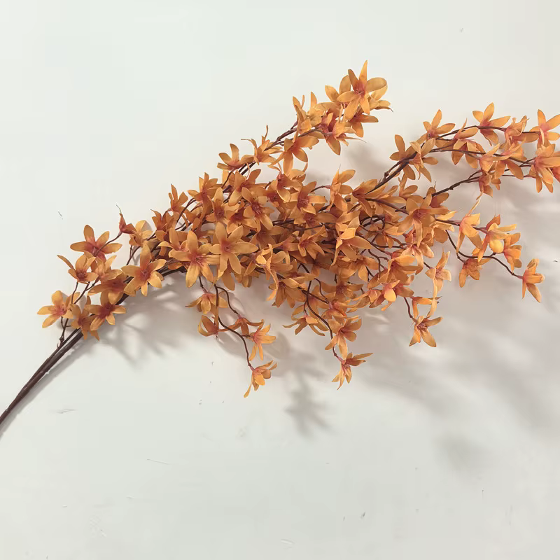 Orchidées artificielles Oncidium à tige longue de 1m
