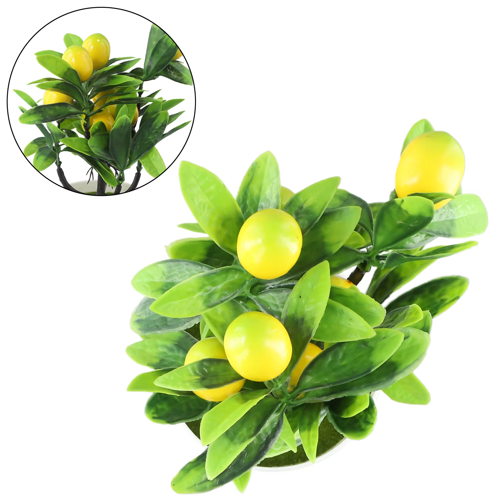 Plante artificielle en pot