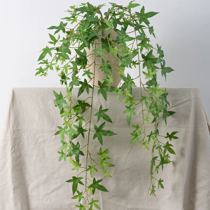 3 pièces de plantes artificielles en soie