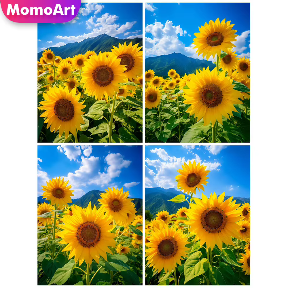 MomoArt-Peinture de Tournesol