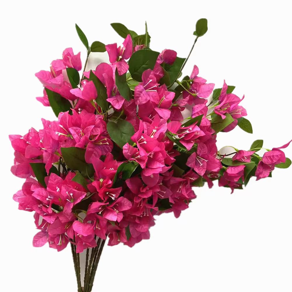 20 pièces artificielle escalade Bougainvillea fleur vigne 80 cm de Long soie